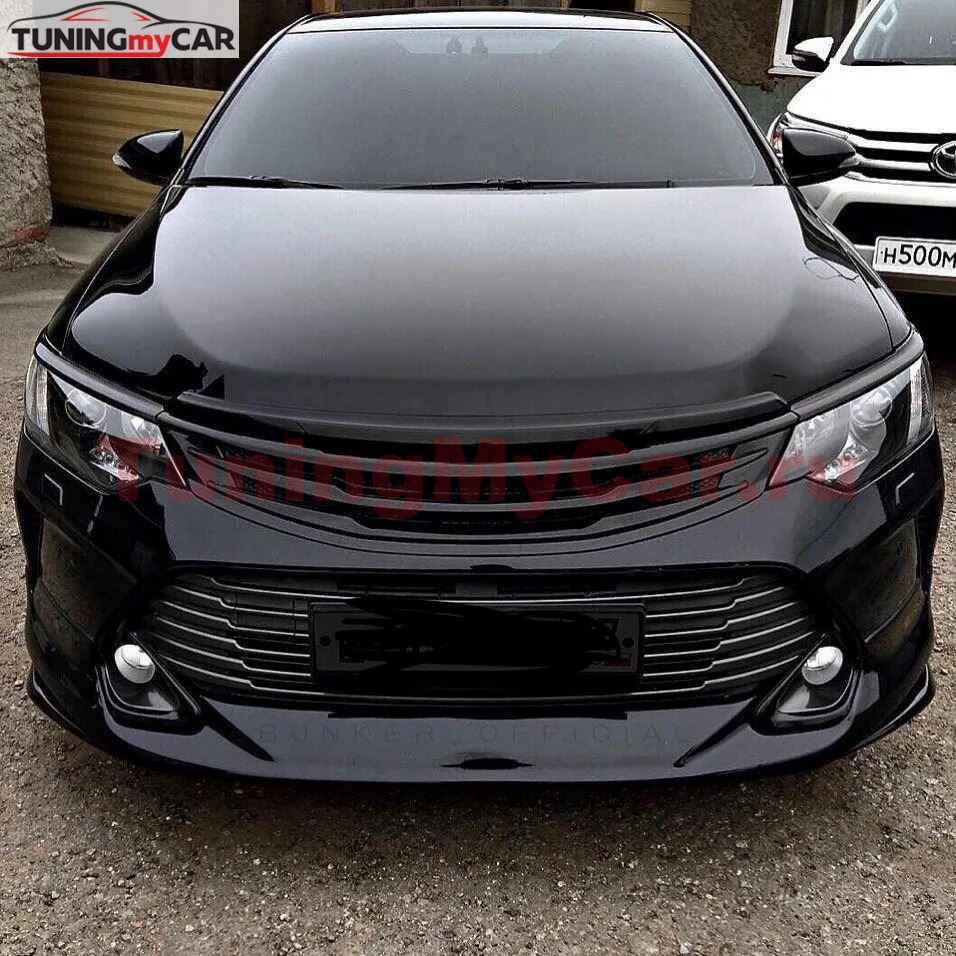 Накладка (юбка) переднего бампера MОДЕЛИСТА для Toyota Camry VX55 2014-2017